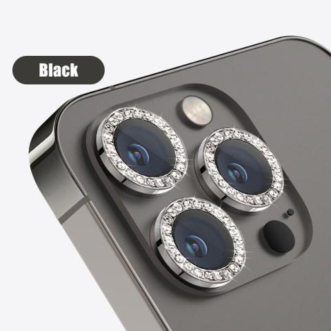 Kameraskydd till iPhone 14 Pro Max med Glitter