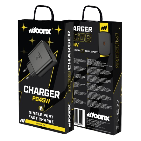Moonx Snabb Laddare 45W