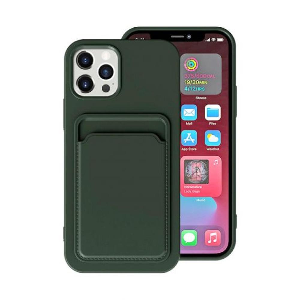 Silikonskal med Korthållare till iPhone 14 Pro Max