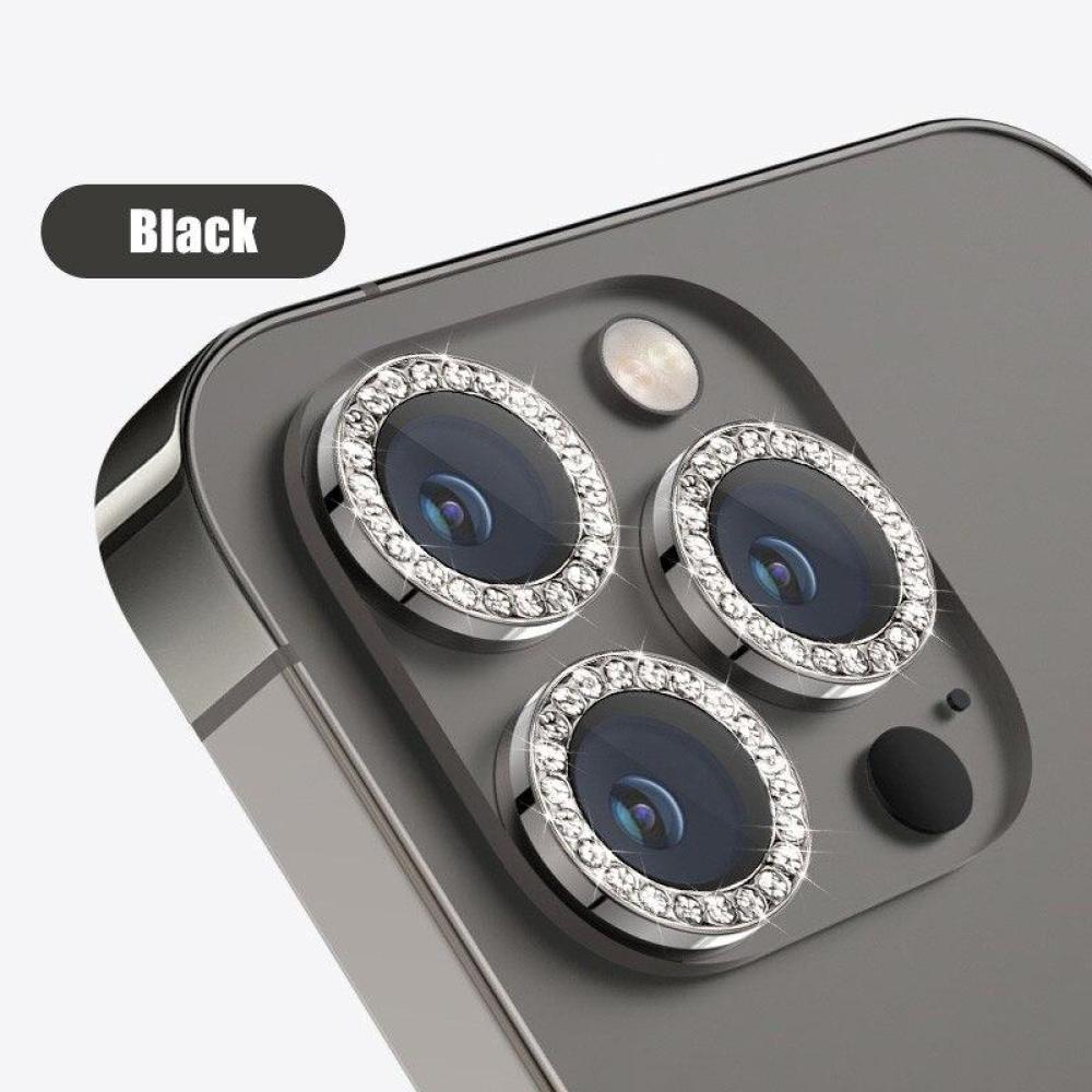 Kameraskydd till iPhone 13 Pro Max med Glitter