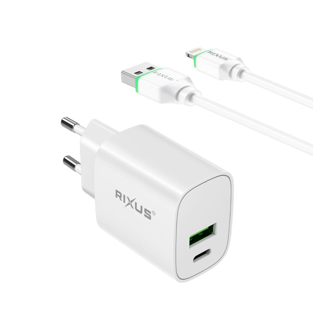 Snabbladdning med kabel USB Till Lightning 20W