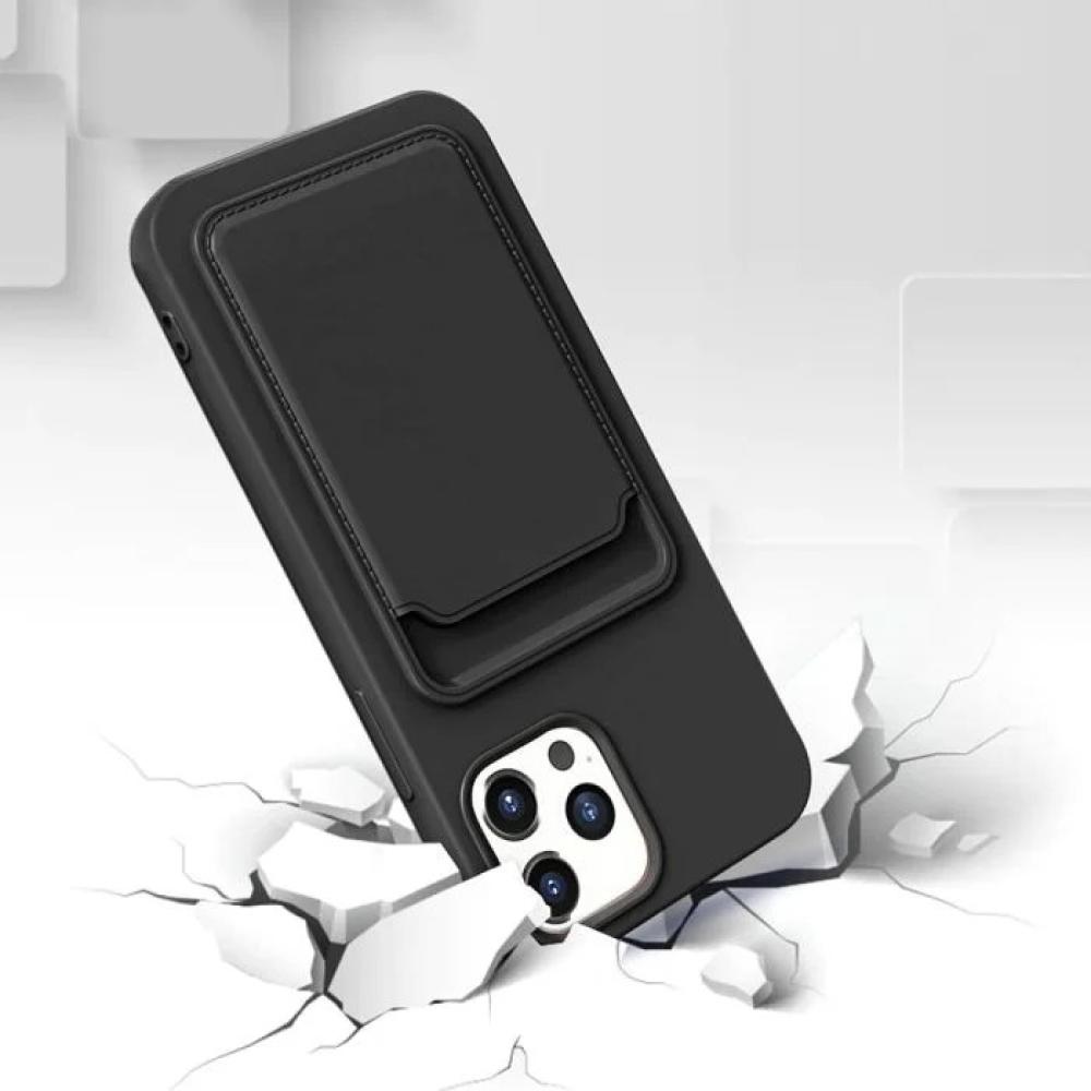 Iphone 12 Pro Black Wallet Cover