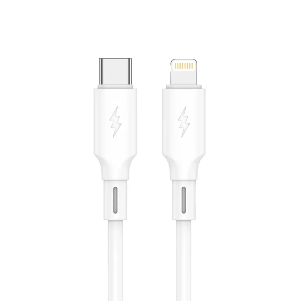 Silicone data cable Tyb-c/ Lig